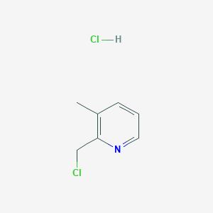 B1590160 2-(Chloromethyl)-3-methylpyridine hydrochloride CAS No. 4370-22-3