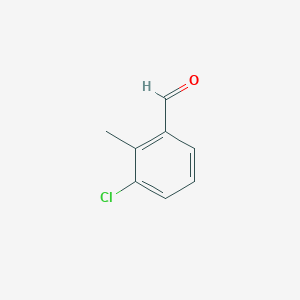 molecular formula C8H7ClO B1590165 3-氯-2-甲基苯甲醛 CAS No. 874-27-1