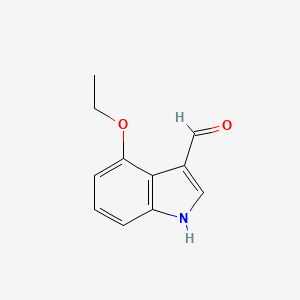 B1590169 4-ethoxy-1H-indole-3-carbaldehyde CAS No. 90734-98-8