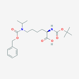 B159017 Boc-D-lysine(ip/cbz) CAS No. 135101-22-3