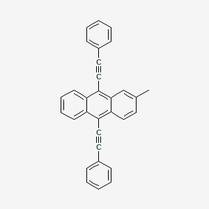 B1590178 9,10-Bis(phenylethynyl)-2-methylanthracene CAS No. 51580-23-5