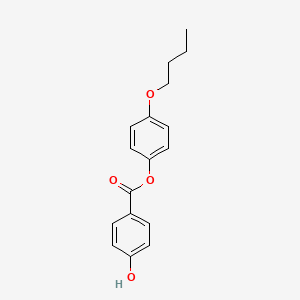 B1590179 4-Butoxyphenyl 4-hydroxybenzoate CAS No. 70568-44-4