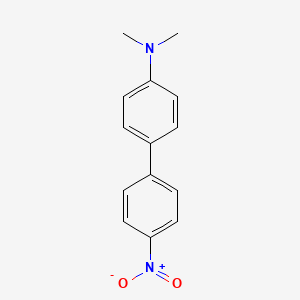 molecular formula C14H14N2O2 B1590182 4-二甲氨基-4'-硝基联苯 CAS No. 2143-87-5