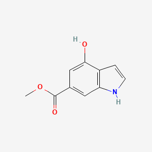 B1590185 Methyl 4-hydroxy-1H-indole-6-carboxylate CAS No. 77140-48-8
