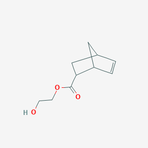 molecular formula C10H14O3 B1590195 2-羟乙基双环[2.2.1]庚-5-烯-2-羧酸酯 CAS No. 37503-42-7