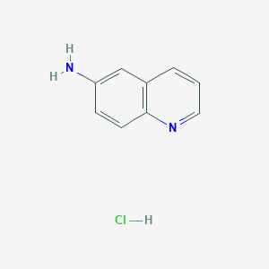 molecular formula C9H9ClN2 B1590206 喹啉-6-胺盐酸盐 CAS No. 53472-17-6