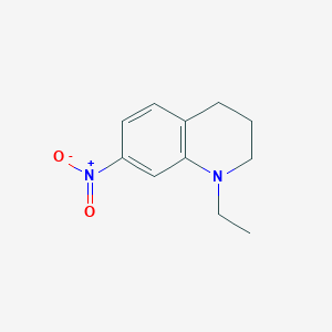 B1590207 1-Ethyl-7-nitro-1,2,3,4-tetrahydroquinoline CAS No. 57883-28-0