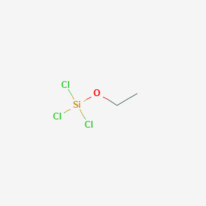 molecular formula C2H5Cl3OSi B159021 三氯(乙氧基)硅烷 CAS No. 1825-82-7