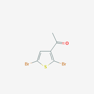 molecular formula C6H4Br2OS B1590236 3-乙酰-2,5-二溴噻吩 CAS No. 80775-39-9