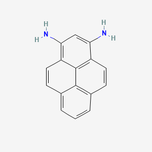 molecular formula C16H12N2 B1590248 1,3-二氨基芘 CAS No. 92821-64-2