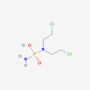 molecular formula C4H11Cl2N2O2P B159025 磷酰胺芥 CAS No. 10159-53-2