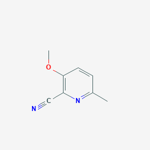 molecular formula C8H8N2O B1590255 3-甲氧基-6-甲基吡啶甲腈 CAS No. 95109-36-7
