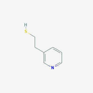 molecular formula C7H9NS B1590267 2-(吡啶-3-基)乙烷-1-硫醇 CAS No. 556825-56-0