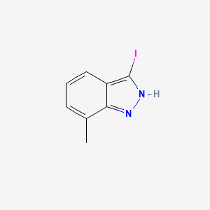 molecular formula C8H7IN2 B1590280 3-碘-7-甲基-1H-吲唑 CAS No. 847906-27-8