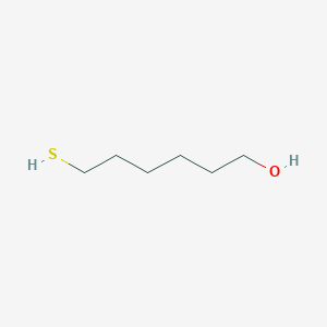 molecular formula C6H14OS B159029 6-巯基-1-己醇 CAS No. 1633-78-9