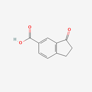 B1590297 3-oxo-2,3-dihydro-1H-indene-5-carboxylic acid CAS No. 60031-08-5