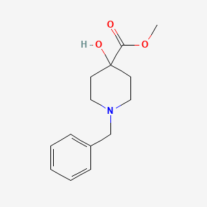 molecular formula C14H19NO3 B1590298 1-苄基-4-羟基哌啶-4-甲酸甲酯 CAS No. 60437-30-1