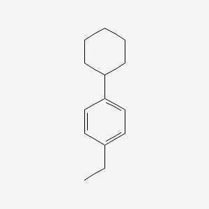 B1590307 1-Cyclohexyl-4-ethylbenzene CAS No. 4501-39-7