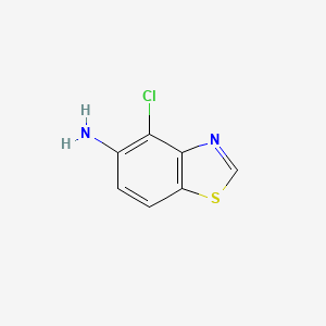 B1590310 4-Chlorobenzo[d]thiazol-5-amine CAS No. 70202-01-6