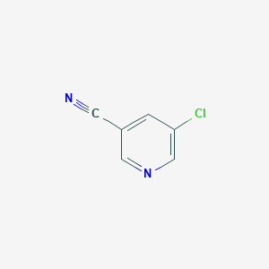 molecular formula C6H3ClN2 B1590324 5-氯-3-氰基吡啶 CAS No. 51269-82-0