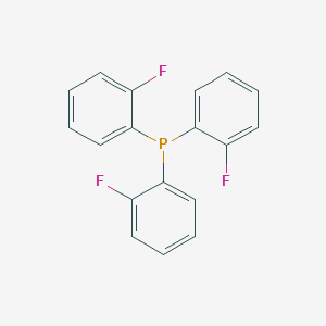 molecular formula C18H12F3P B1590335 三(2-氟苯基)膦 CAS No. 84350-73-2