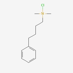 molecular formula C12H19ClSi B1590351 4-Phenylbutyldimethylchlorosilane CAS No. 32328-67-9