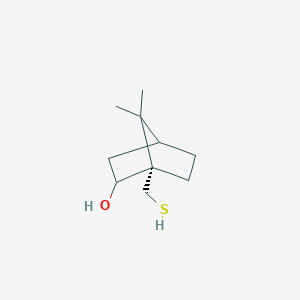 molecular formula C10H18OS B1590353 (1S)-1-(Mercaptomethyl)-7,7-dimethylbicyclo[2.2.1]heptan-2-ol CAS No. 71242-58-5