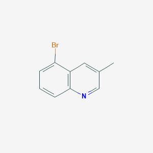 molecular formula C10H8BrN B1590357 5-溴-3-甲基喹啉 CAS No. 397322-46-2