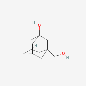 molecular formula C11H18O2 B1590369 3-(Hydroxymethyl)adamantan-1-ol CAS No. 38584-37-1