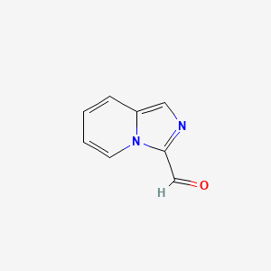 B1590373 Imidazo[1,5-A]pyridine-3-carbaldehyde CAS No. 56671-66-0