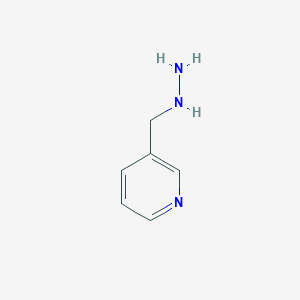 B1590375 3-(Hydrazinylmethyl)pyridine CAS No. 7112-38-1