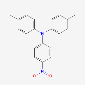 B1590378 4-Methyl-N-(4-nitrophenyl)-N-(p-tolyl)aniline CAS No. 20440-92-0
