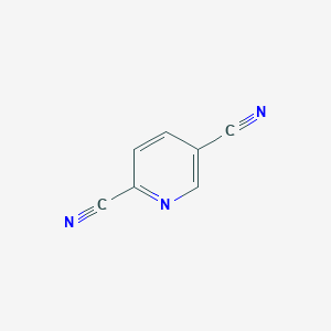 molecular formula C7H3N3 B1590379 吡啶-2,5-二腈 CAS No. 20730-07-8