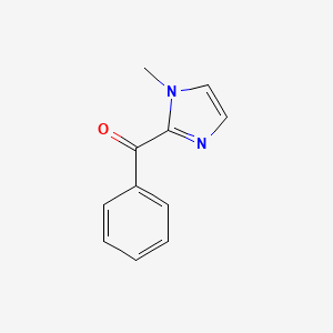 B1590383 (1-methyl-1H-imidazol-2-yl)(phenyl)methanone CAS No. 30148-17-5