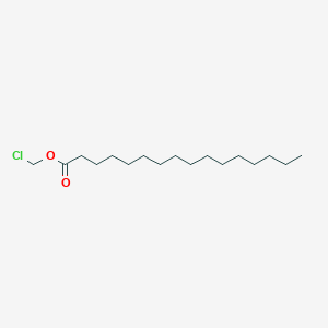 molecular formula C17H33ClO2 B1590425 Hexadecanoic acid, chloromethyl ester CAS No. 61413-69-2