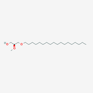molecular formula C22H46O3 B159043 (2S)-2-methoxy-3-octadecoxypropan-1-ol CAS No. 83167-59-3