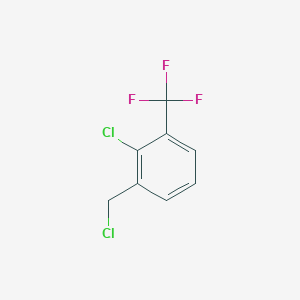 molecular formula C8H5Cl2F3 B1590446 2-氯-1-(氯甲基)-3-(三氟甲基)苯 CAS No. 22902-94-9