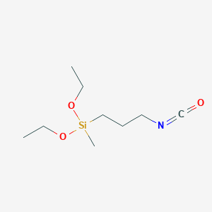 B1590454 Diethoxy(3-isocyanatopropyl)methylsilane CAS No. 33491-28-0