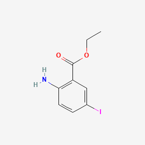 B1590461 Ethyl 2-amino-5-iodobenzoate CAS No. 268568-11-2