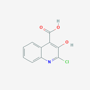 B1590467 2-Chloro-3-hydroxyquinoline-4-carboxylic acid CAS No. 847547-91-5