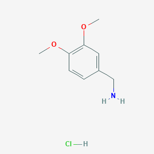 B1590471 3,4-Dimethoxybenzylamine hydrochloride CAS No. 6967-51-7