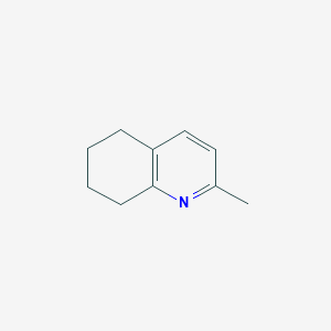 molecular formula C10H13N B1590476 2-甲基-5,6,7,8-四氢喹啉 CAS No. 2617-98-3