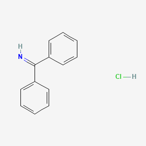 molecular formula C13H12ClN B1590477 二苯甲亚胺盐酸盐 CAS No. 5319-67-5