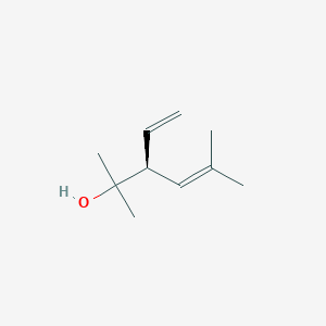 molecular formula C10H18O B1590485 （+）-圣托里纳醇 CAS No. 35671-15-9