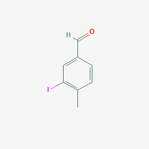 molecular formula C8H7IO B1590488 3-碘-4-甲基苯甲醛 CAS No. 58586-55-3