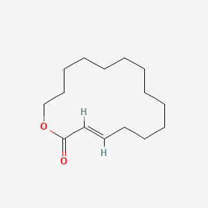 molecular formula C15H26O2 B1590494 氧杂环十六烯-2-酮 CAS No. 34902-57-3