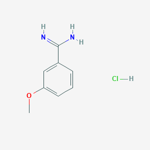 molecular formula C8H11ClN2O B1590500 3-Methoxybenzamidine hydrochloride CAS No. 26113-44-0
