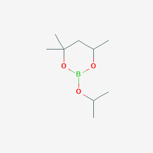 molecular formula C9H19BO3 B1590502 2-异丙氧基-4,4,6-三甲基-1,3,2-二氧杂硼环丁烷 CAS No. 61676-61-7