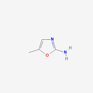 molecular formula C4H6N2O B1590503 5-甲基恶唑-2-胺 CAS No. 33124-04-8