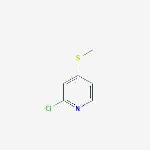 molecular formula C6H6ClNS B1590504 2-氯-4-(甲硫基)吡啶 CAS No. 71506-83-7